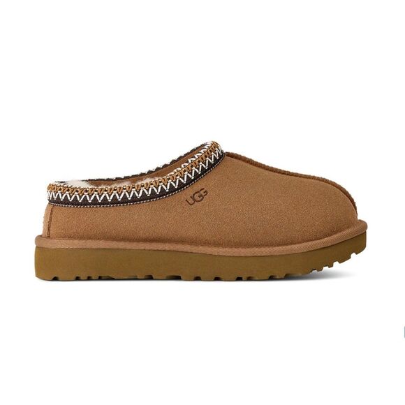 UGG Tasman Chestnut Classic Slipper Suede Flats | Men’s 12 | NEW main image 8